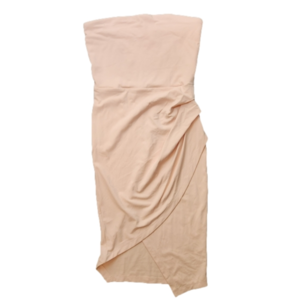 NWT Susana Monaco Strapless Pleat Dress Light Pink- Sz Small